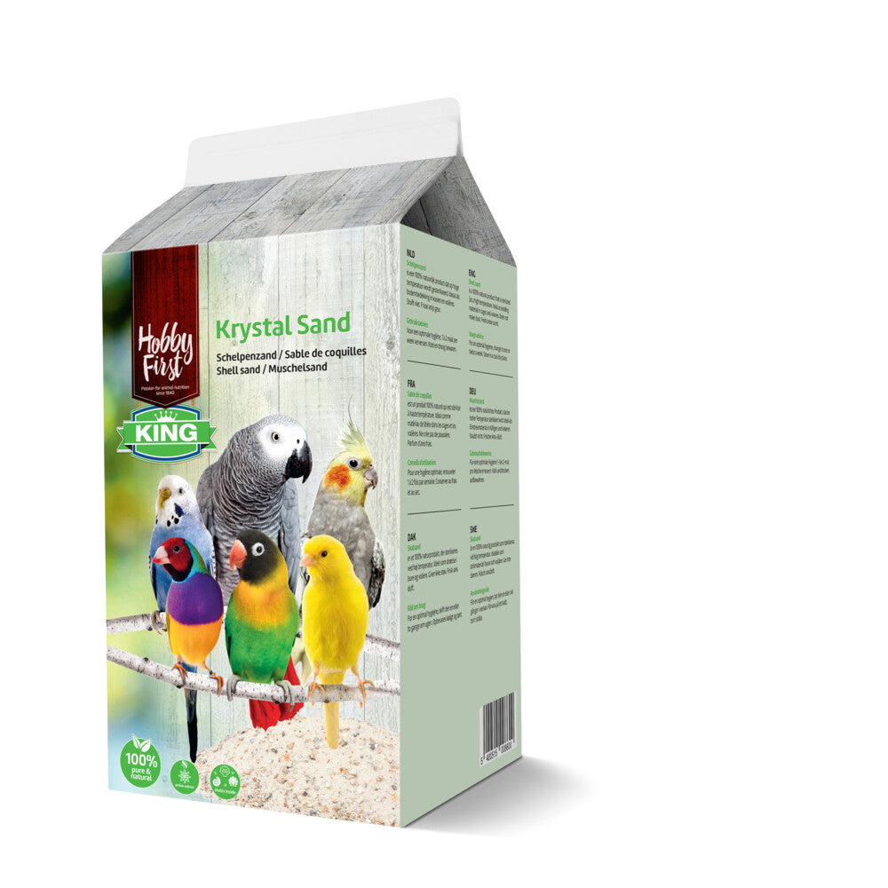 King HobbyFirst Krystal Schelpenzand 2 kg