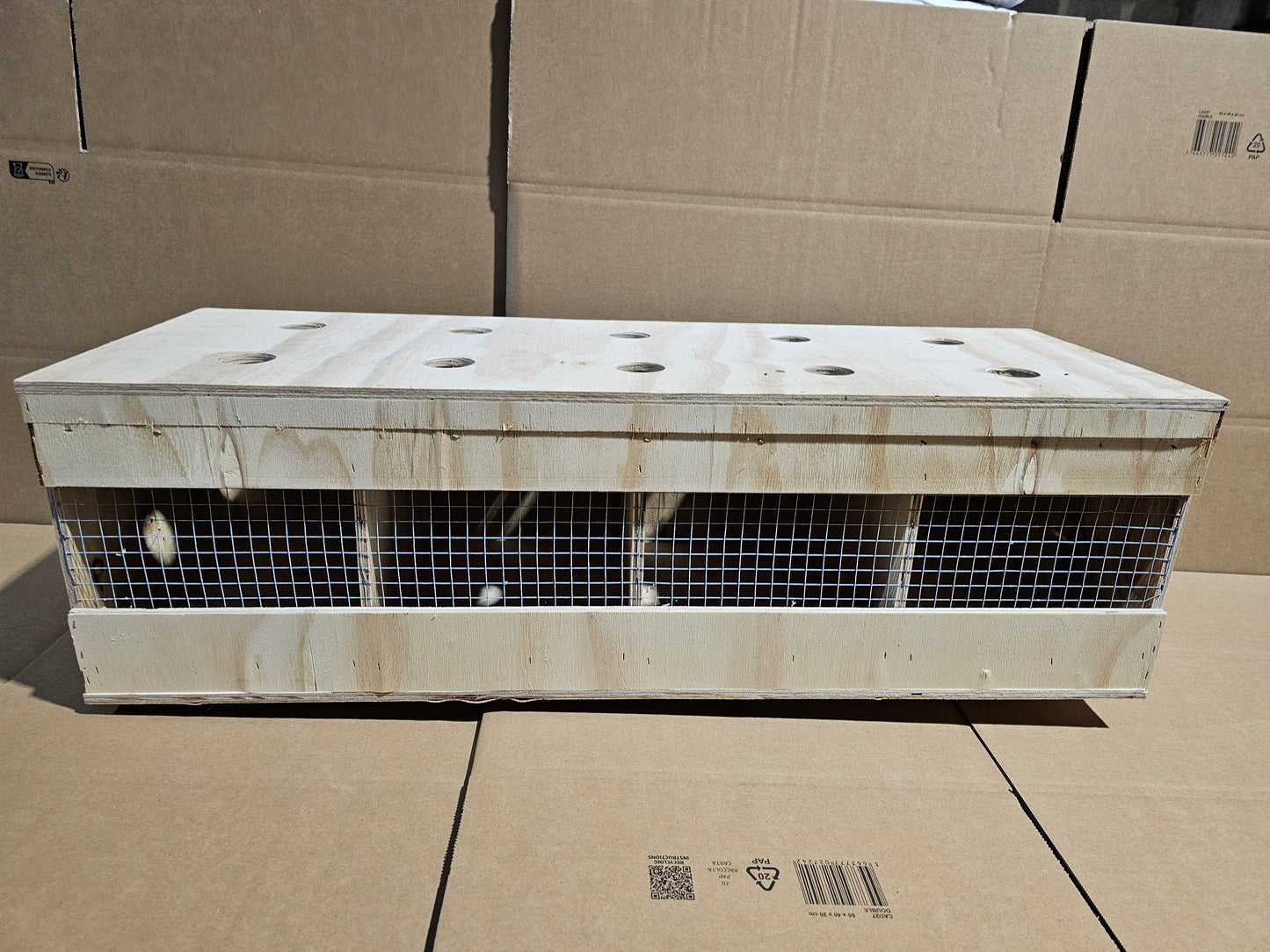 Transport Box Hout ( Sterk en Duurzaam )