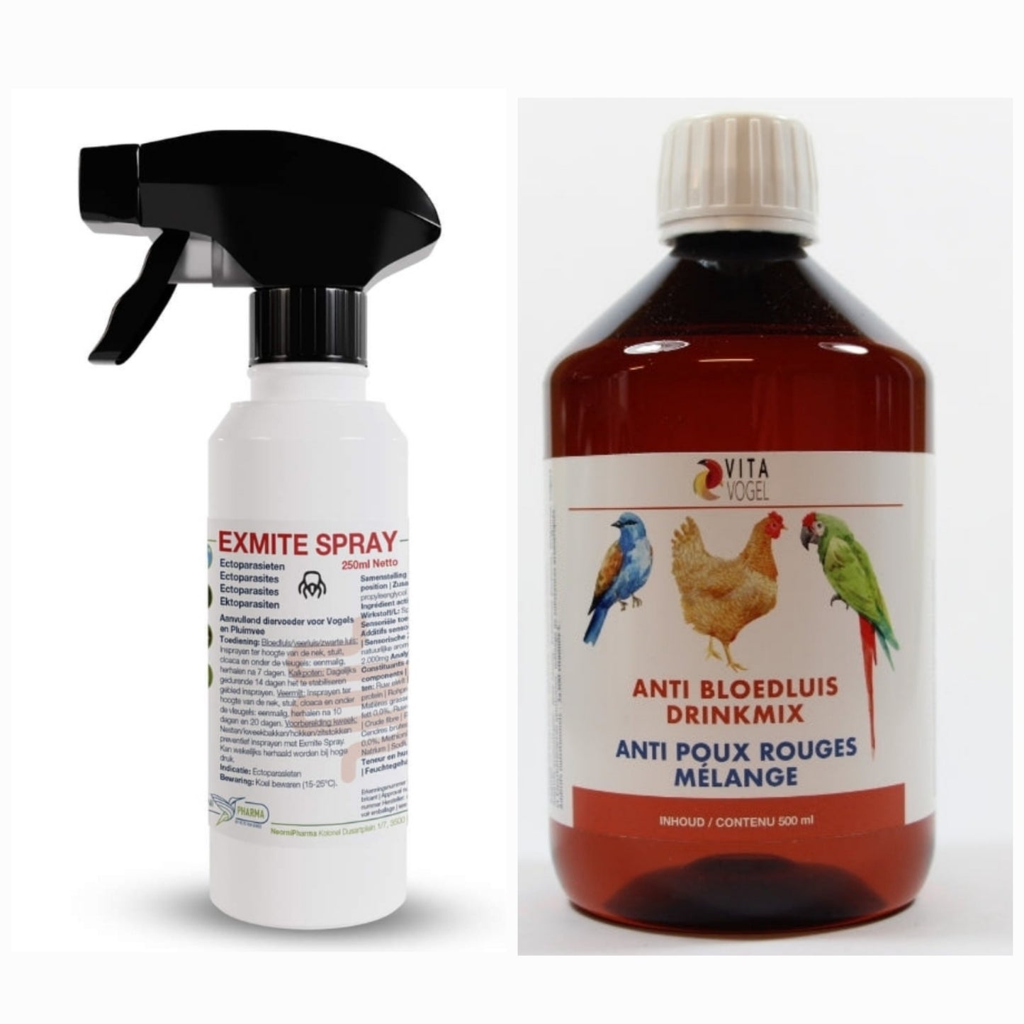 Exmite Spray + Anti Bloedluis Drinkmix 500ml