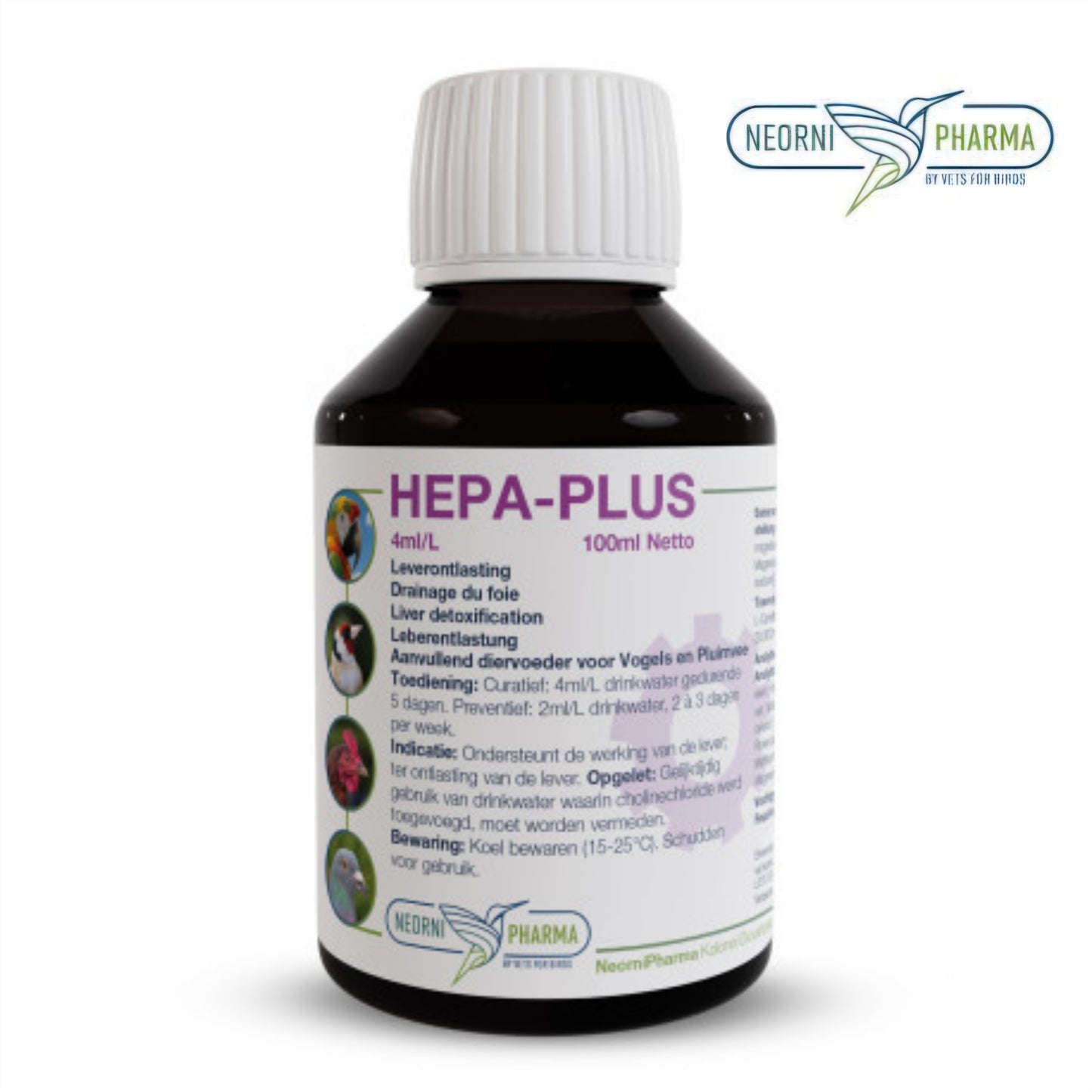 Hepa-plus 100ml - Ondersteunt de lever - Neornipharma