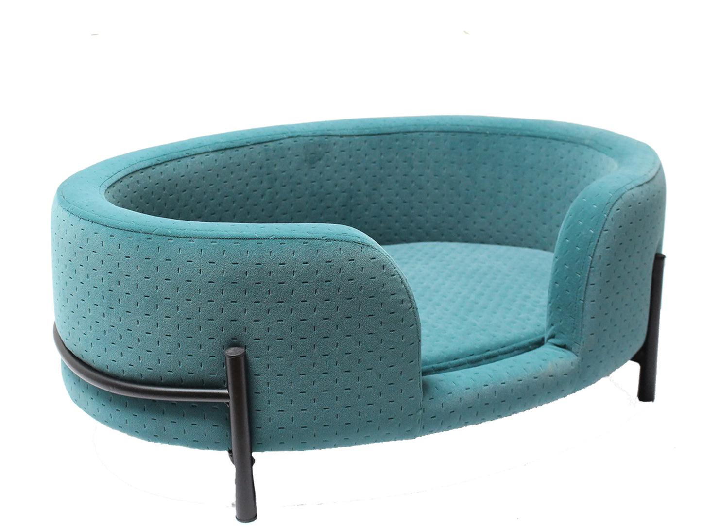 ZETEL VOOR HOND JACK FLUWEEL GROEN 61X42CM