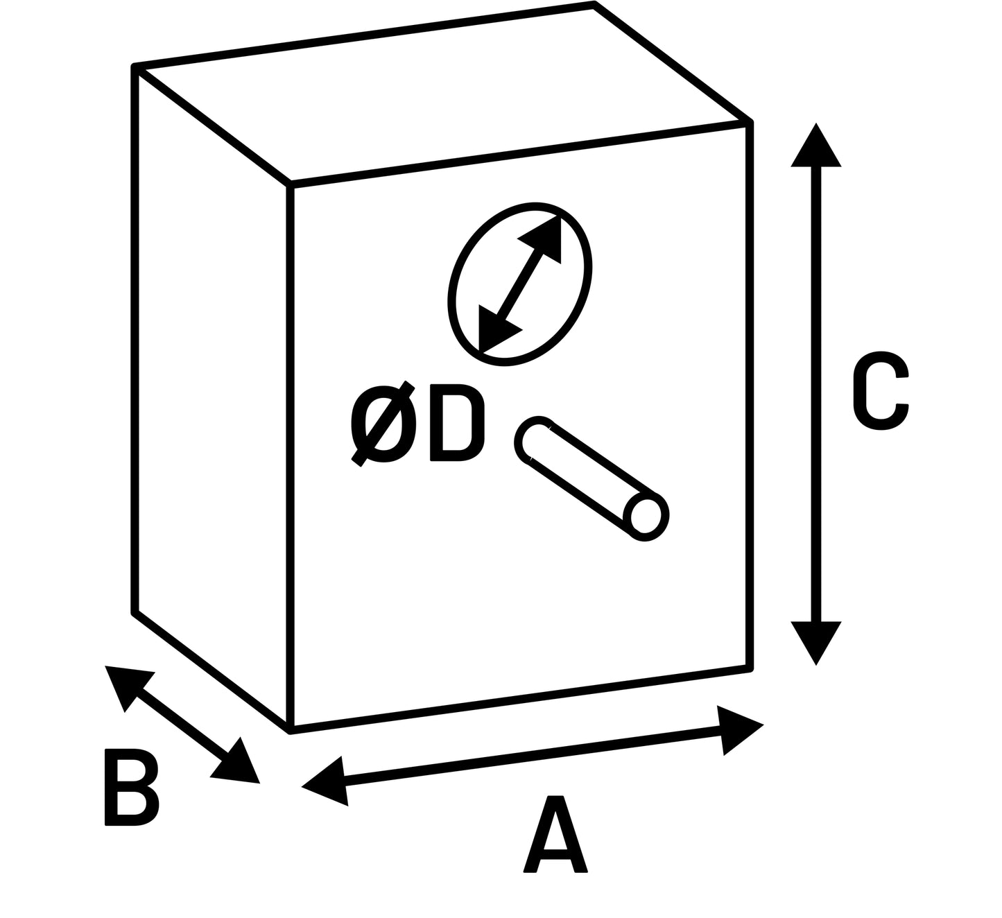Broednest exoten hout