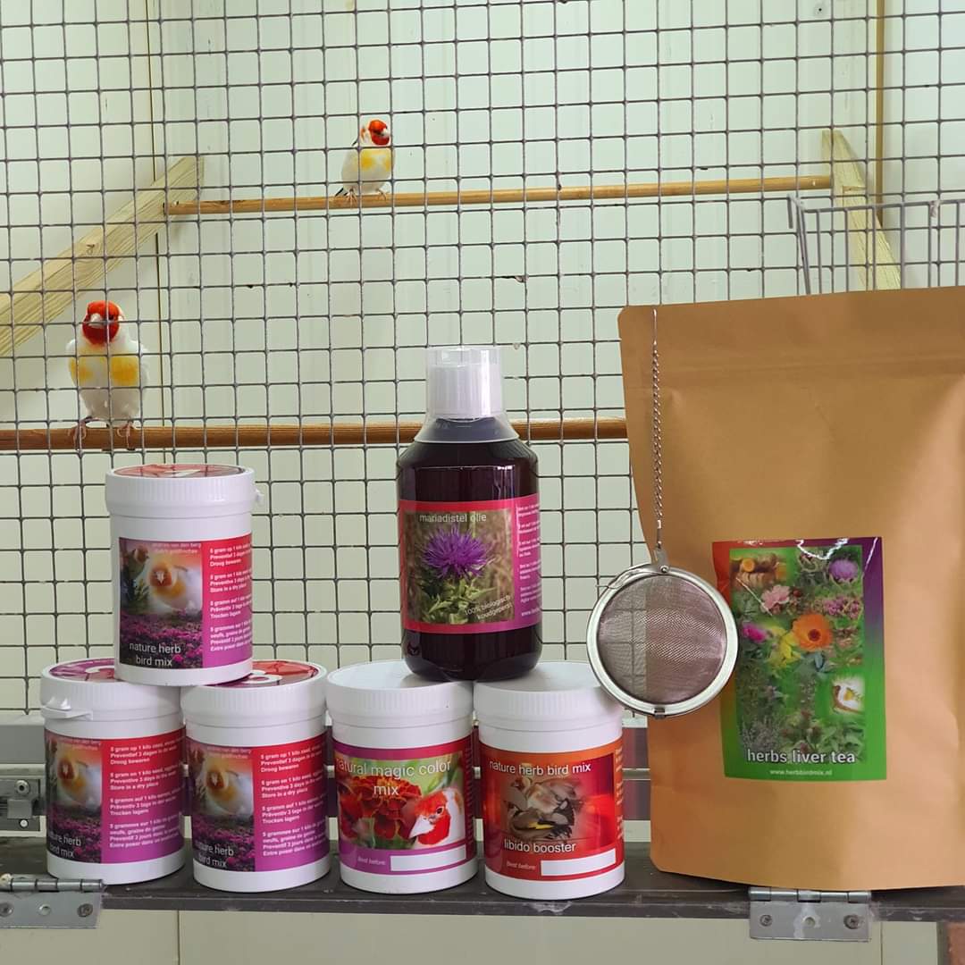 Mix 2 - 150 gram - Rui periode - Herb Bird Mix