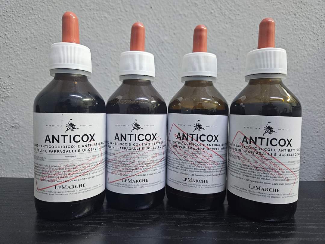 Anticox 100ml - Unica - anti-coccidiaal - anti-bacterieel - Unica ( ook voor kiemzaad )