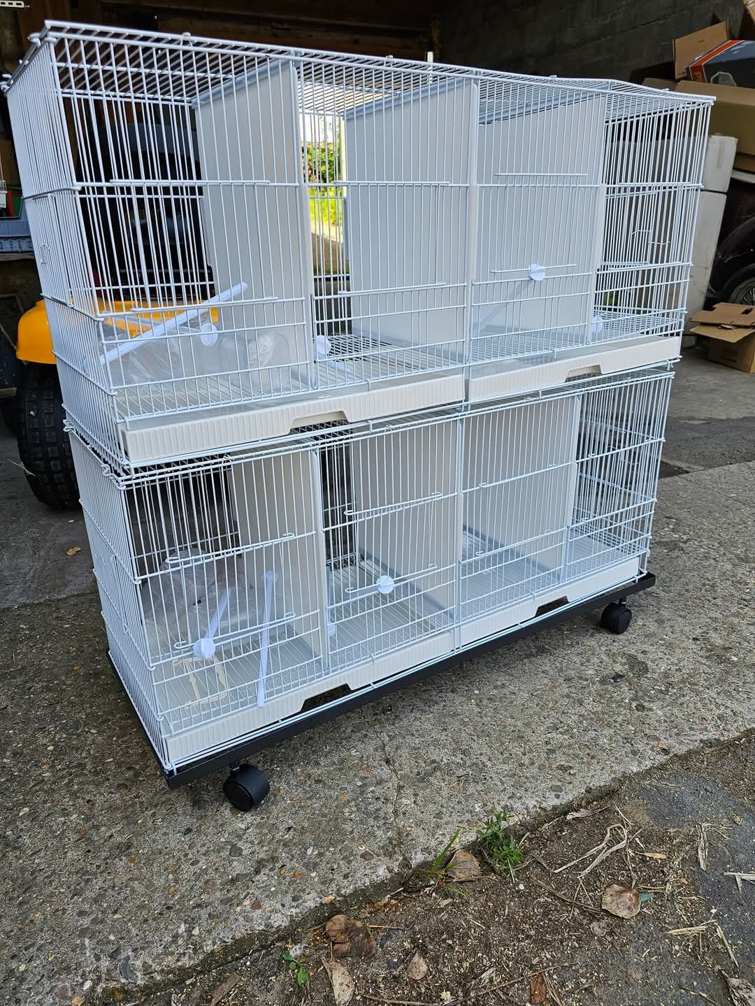 Metalen onderstel ( voor witte draadkooi 102cm )