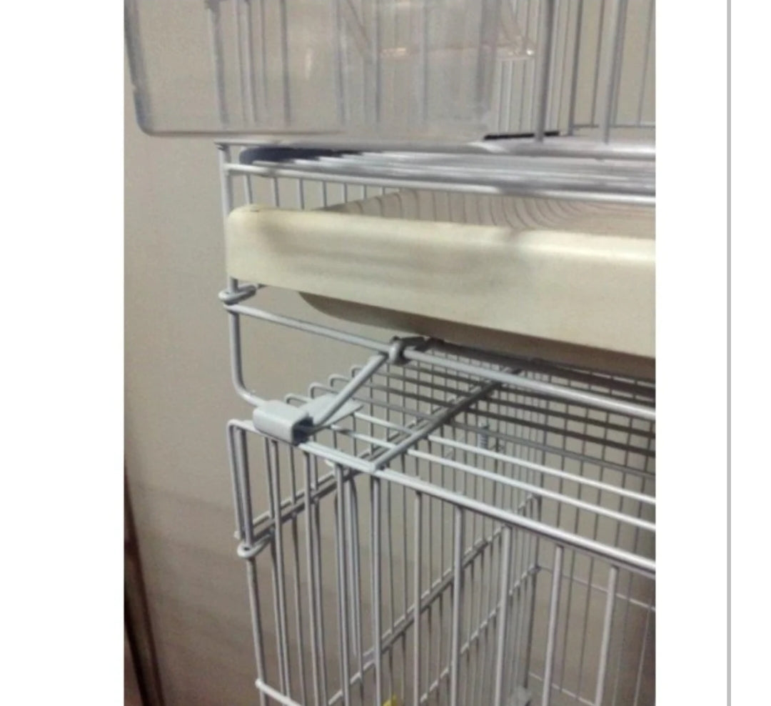 Witte Draadkooien Kweekkooien 60 x 28,5 x 40 cm