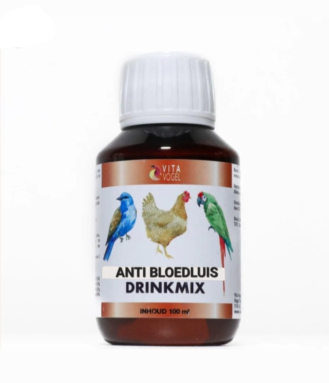 Bevanda antiacaro rosso 100 ml - Vita Vogel – Negozio di uccelli Christina  Pet Shop