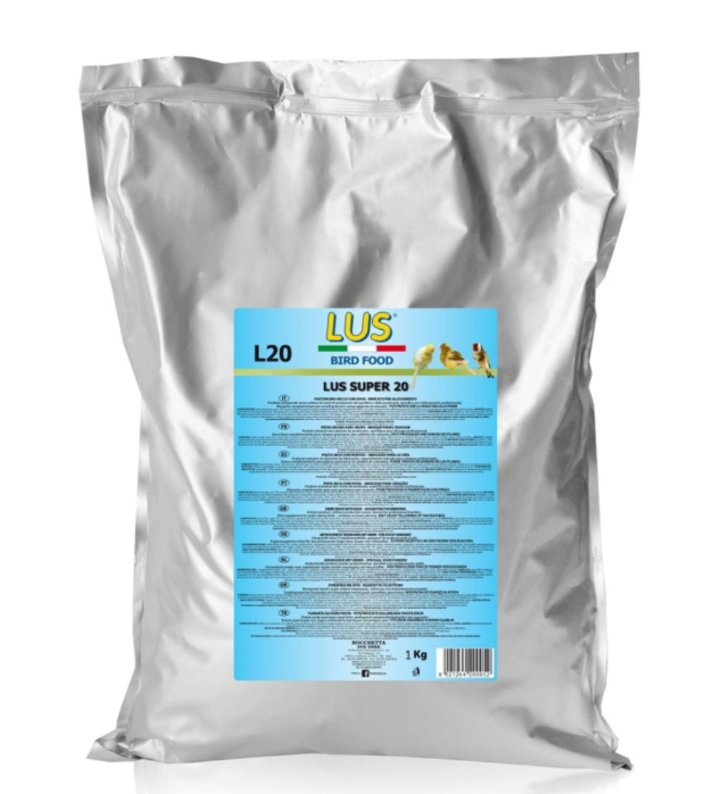 LUS L20 Eivoer , 20% Eiwitten - 500 Gram