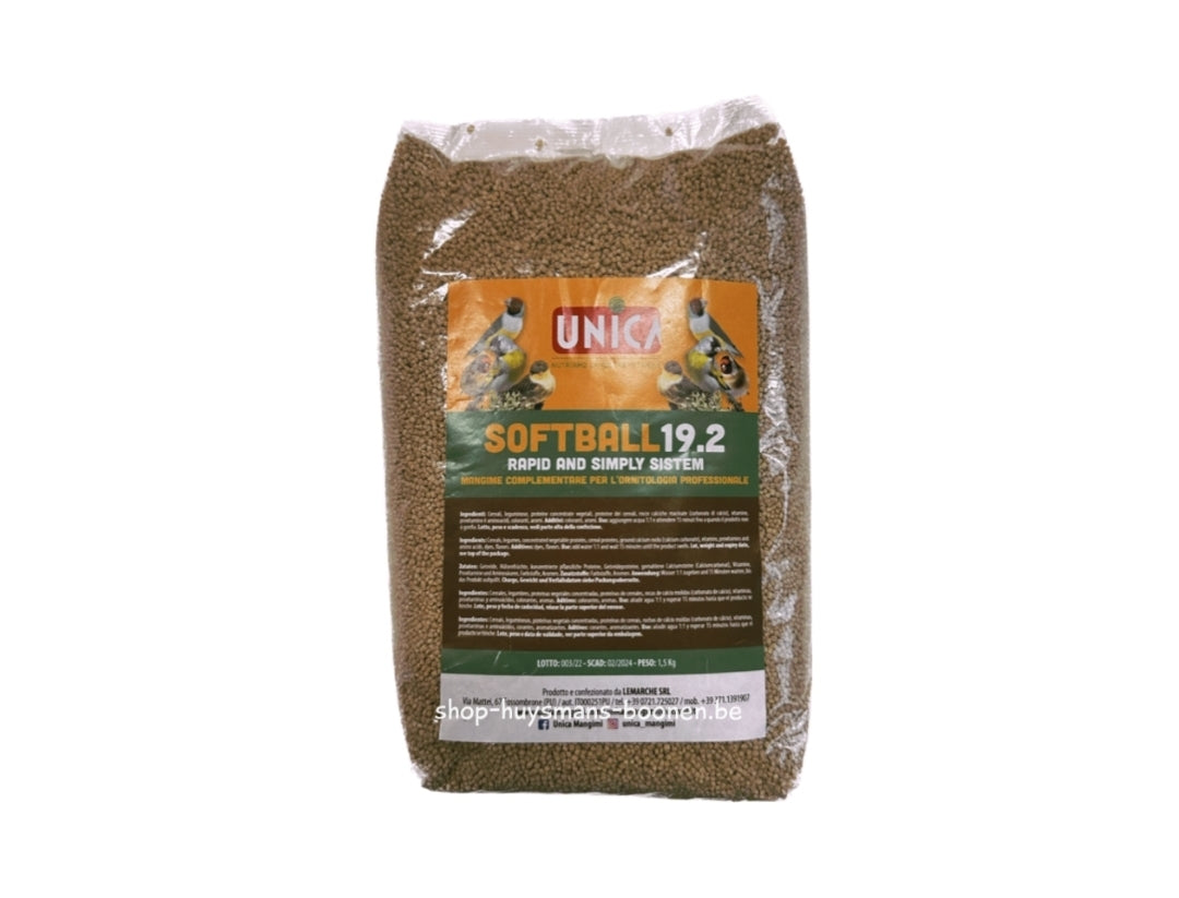 Softball Brown 1.5kg ( Vervanger van PERLE MORBIDE WIT )
