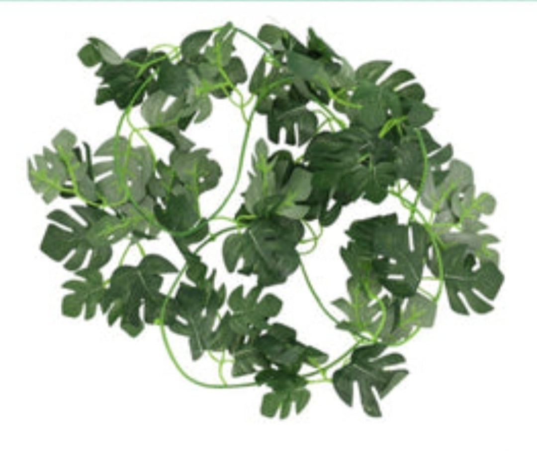 Kunststof Groen Type 2 - Bladeren Slinger 180cm