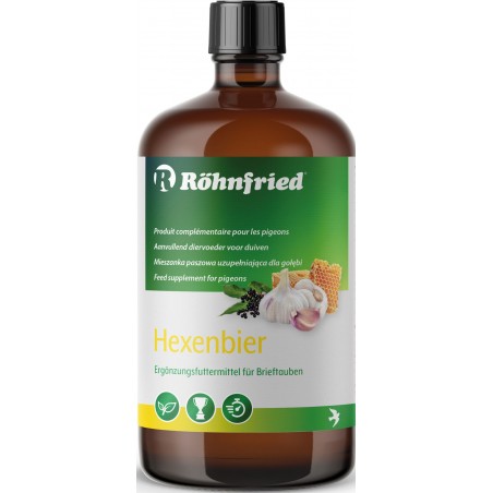 Hexenbier 500ml, Vitaliteitsmengeling, ( Witte Neuswratten Na Gebruik )