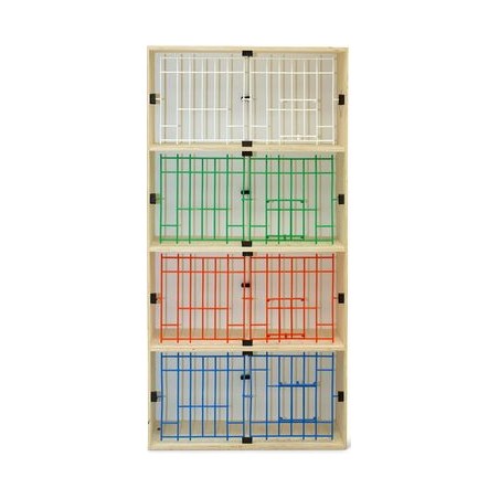 Junior Extra 4 Paar 76x153x40cm - Naturel