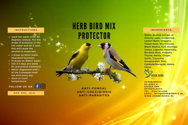 Protector 50ml - 3in1 (*) - Totale bescherming - Herb Bird Mix