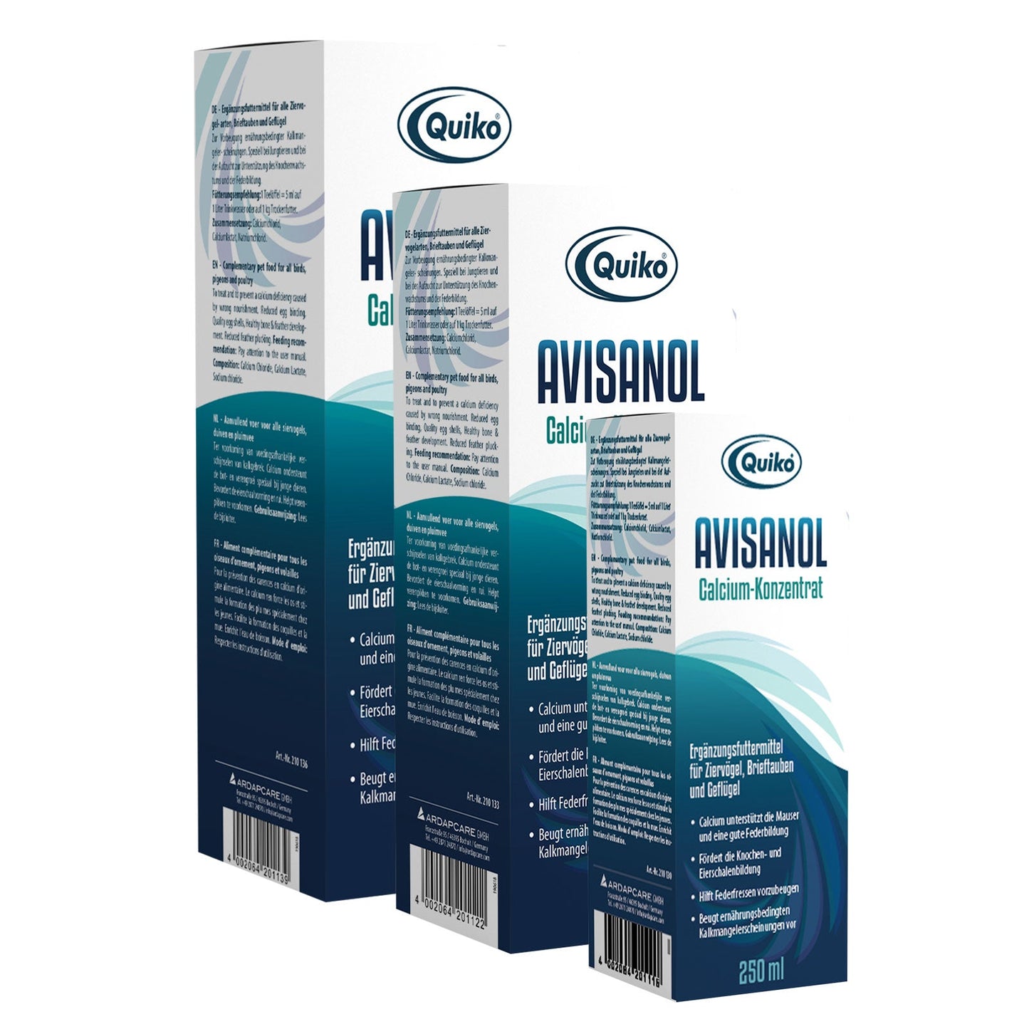 Avisanol (Geconcentreerd calcium preparaat) 250ml - Quiko