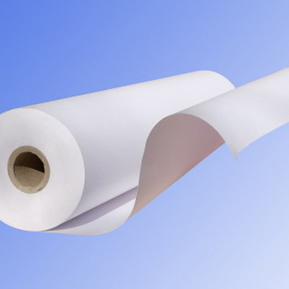 Witte rolkooi 35 cm. 100 meter - Moldes Ave