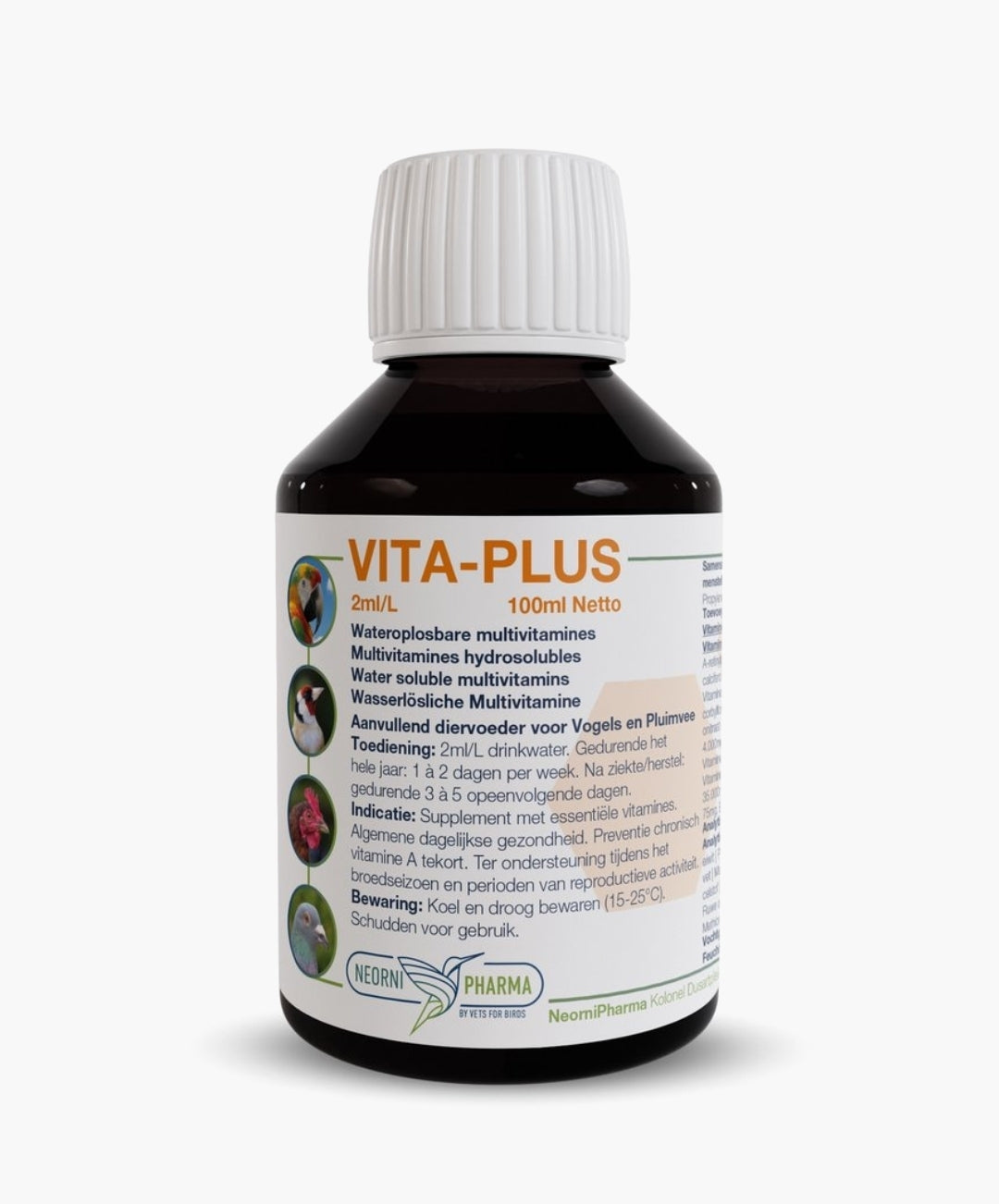 Vita-plus 100ml (wateroplosbare multivitamines) Neornipharma