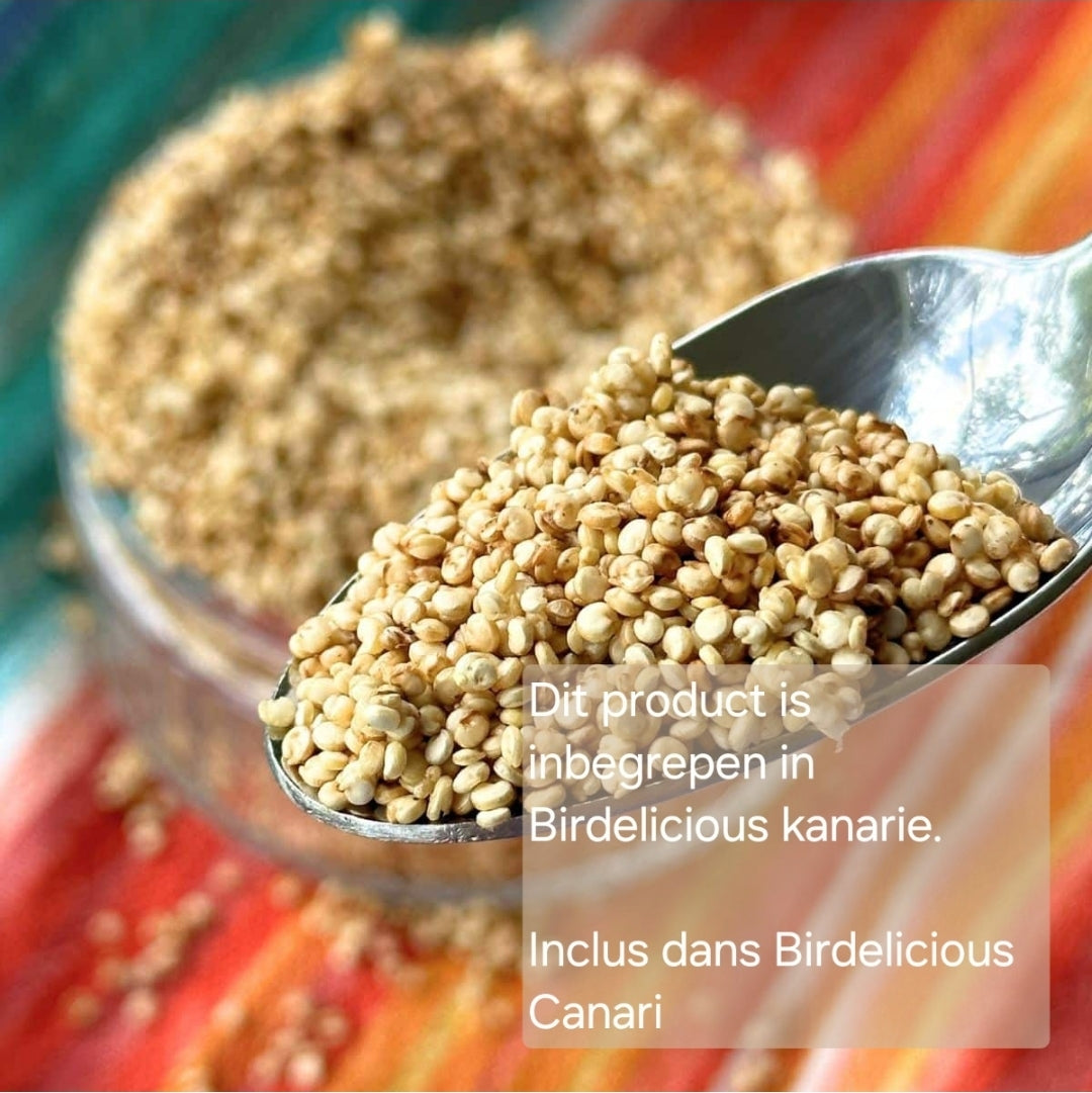 Birdelicious Kanaries 2,5kg - Complete Mengeling - Kanarie Mix + 4 extra Toevoegingen..