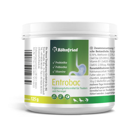 Entrobac 125 gram ( Darmflora, Pre- en Probiotica ) - Röhnfried