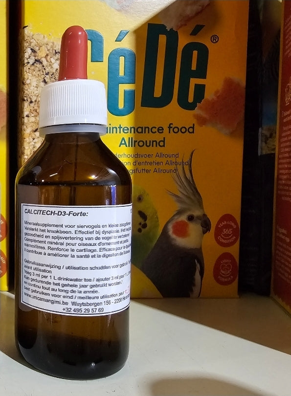 Calcitech - D3 - Forte 100ml Unica ( Vloeibare Calcium D3 Vitamines )