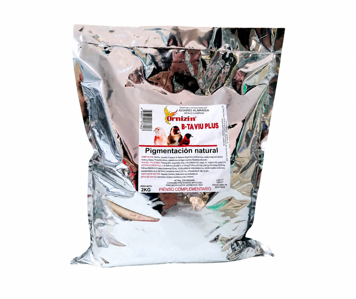 B-Tavui Plus - Natuurlijke Pigmentatie 2kg - Ornizìn