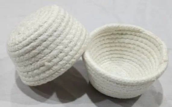 Inlegnest Wit Katoen 5 op 9cm