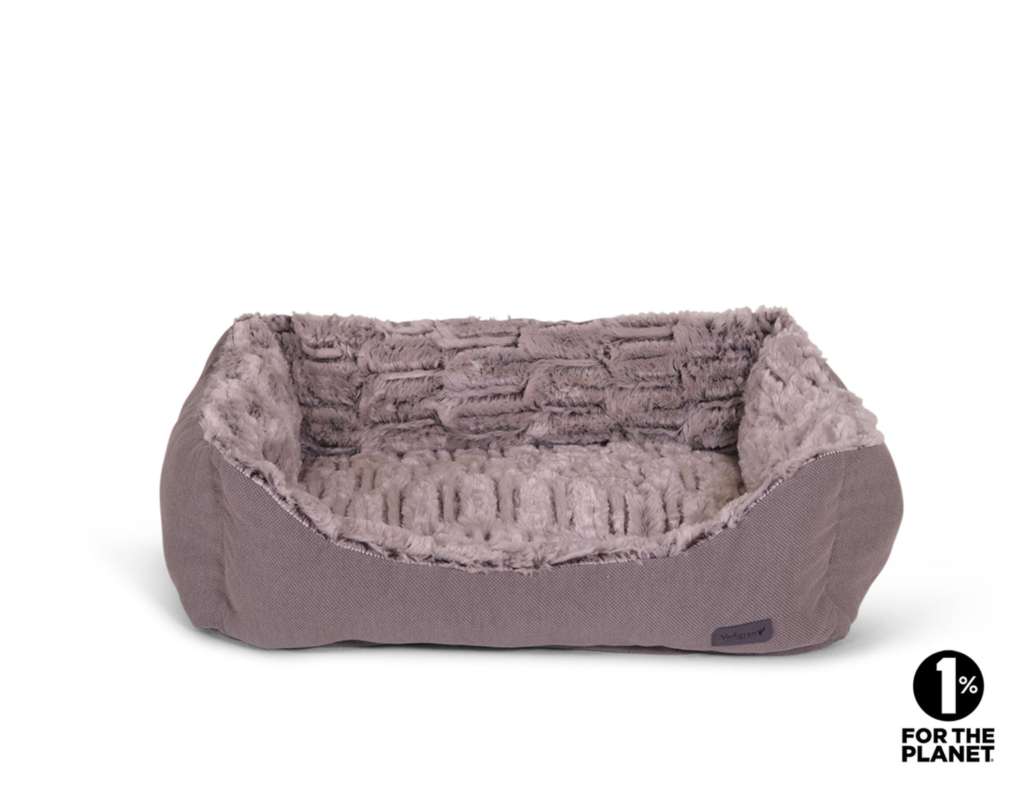 Mand vierkant Liah taupe - Cosy Kussens - 60x48x19cm