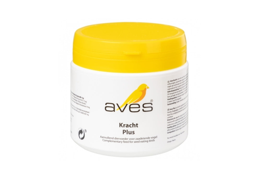 Aves kracht/plus 200 g - voorkomt voedingstekorten bij zaadetende vogels