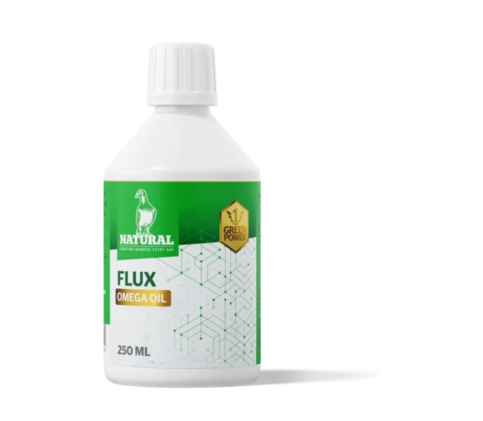 Green Power, "Flux Omega Oil" 250ml, "Omega-3, Veren, Essentiële Vitamines" - Natural
