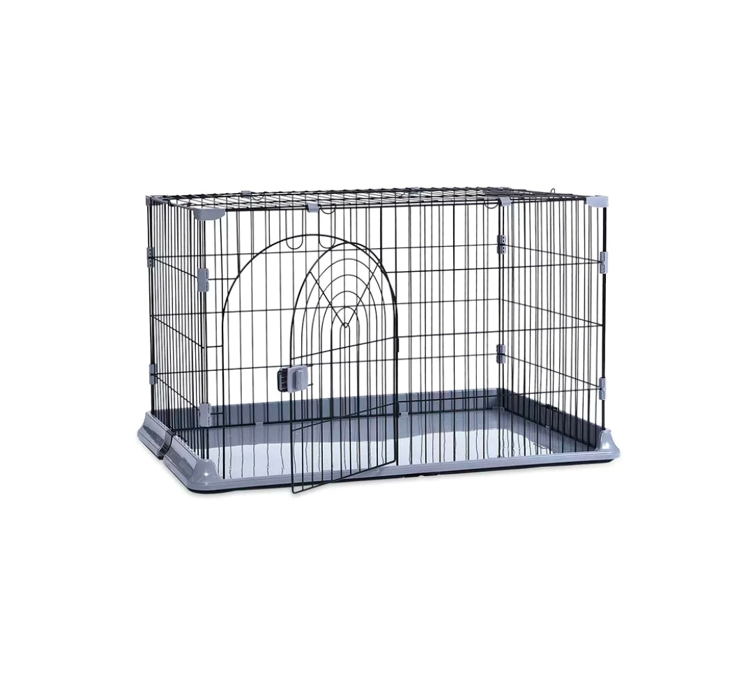 Duvo+ Honden & Kattenbench 100X65X60Cm Zwart ( enkel afhalen )