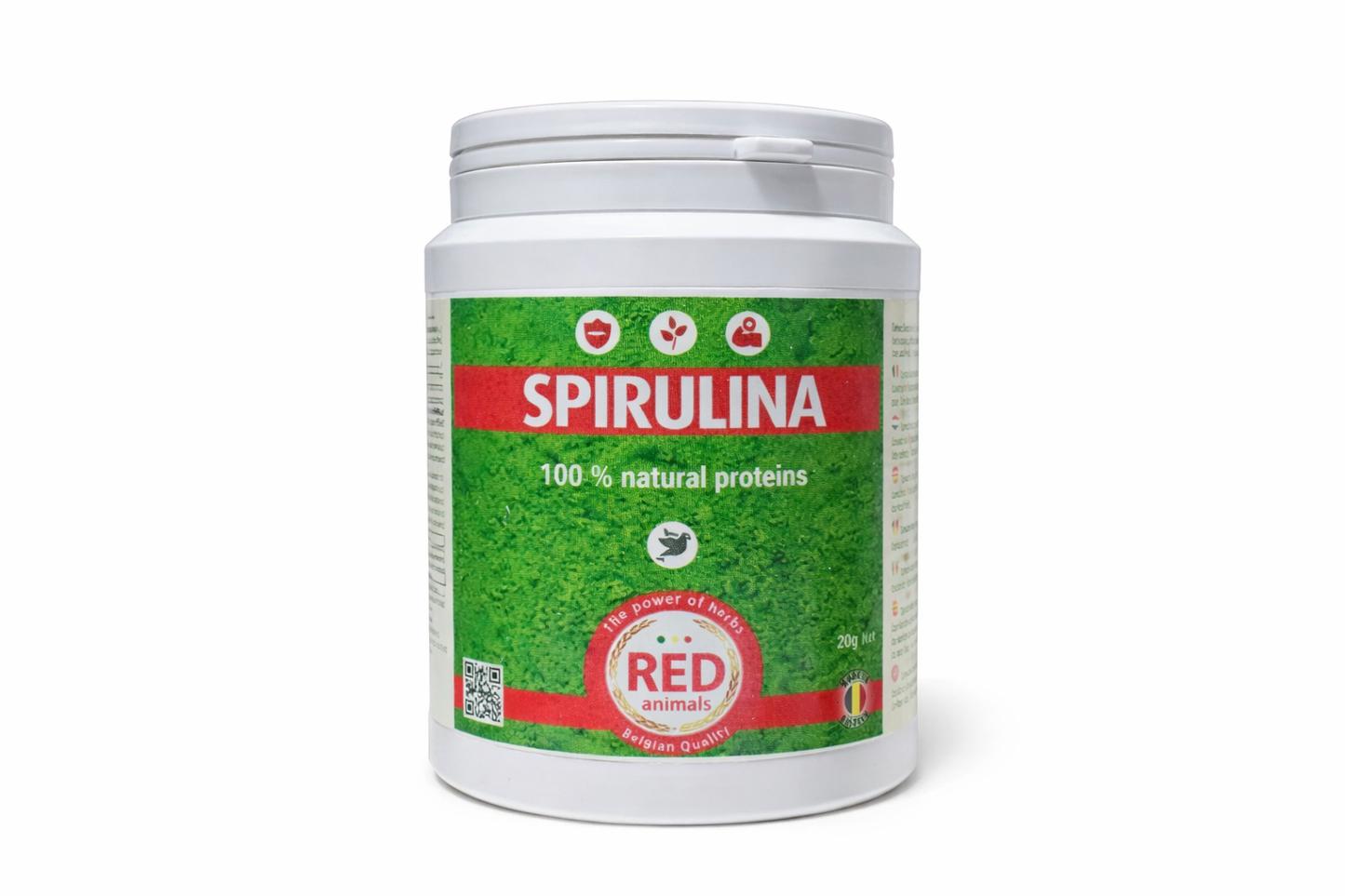 Spirulina (Een Bron Van Eiwitten, Algen) 300 Gram - Red Animals