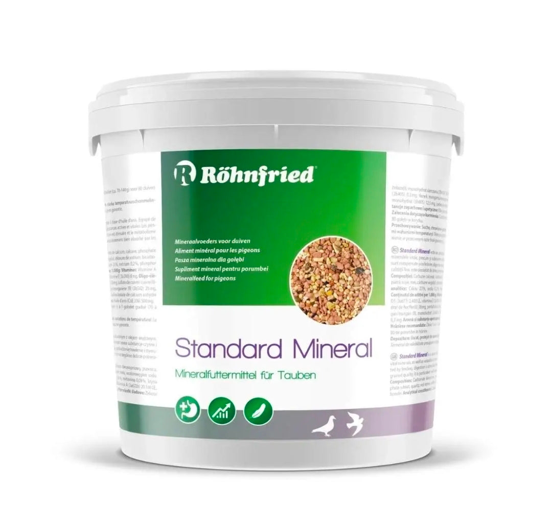 Röhnfried Standard Mineral 10 kg Premium Mineral Mixture for Pigeons