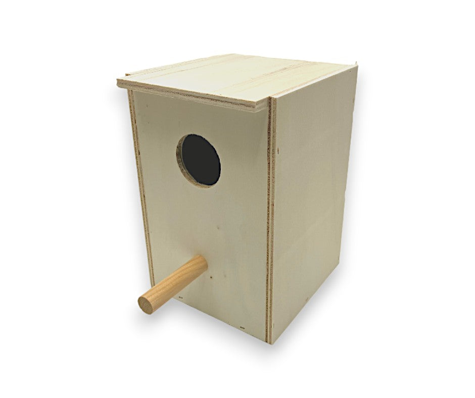 Agaporniedennestkast vertikaal DxBxH 16x16x24 cm