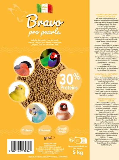 Bravo Pro Pearls 30% Proteïne 5 x 1kg