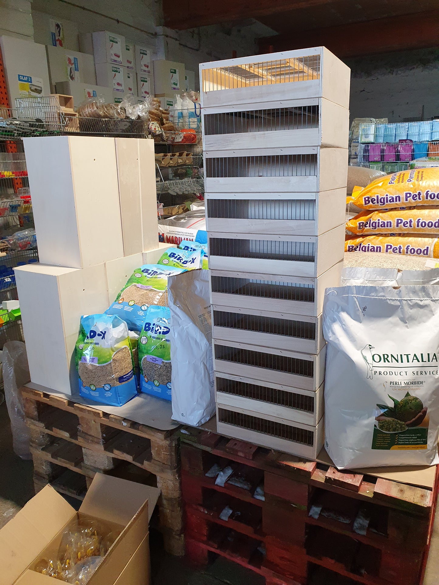 Enkel Houten Transport Box 35x31x11