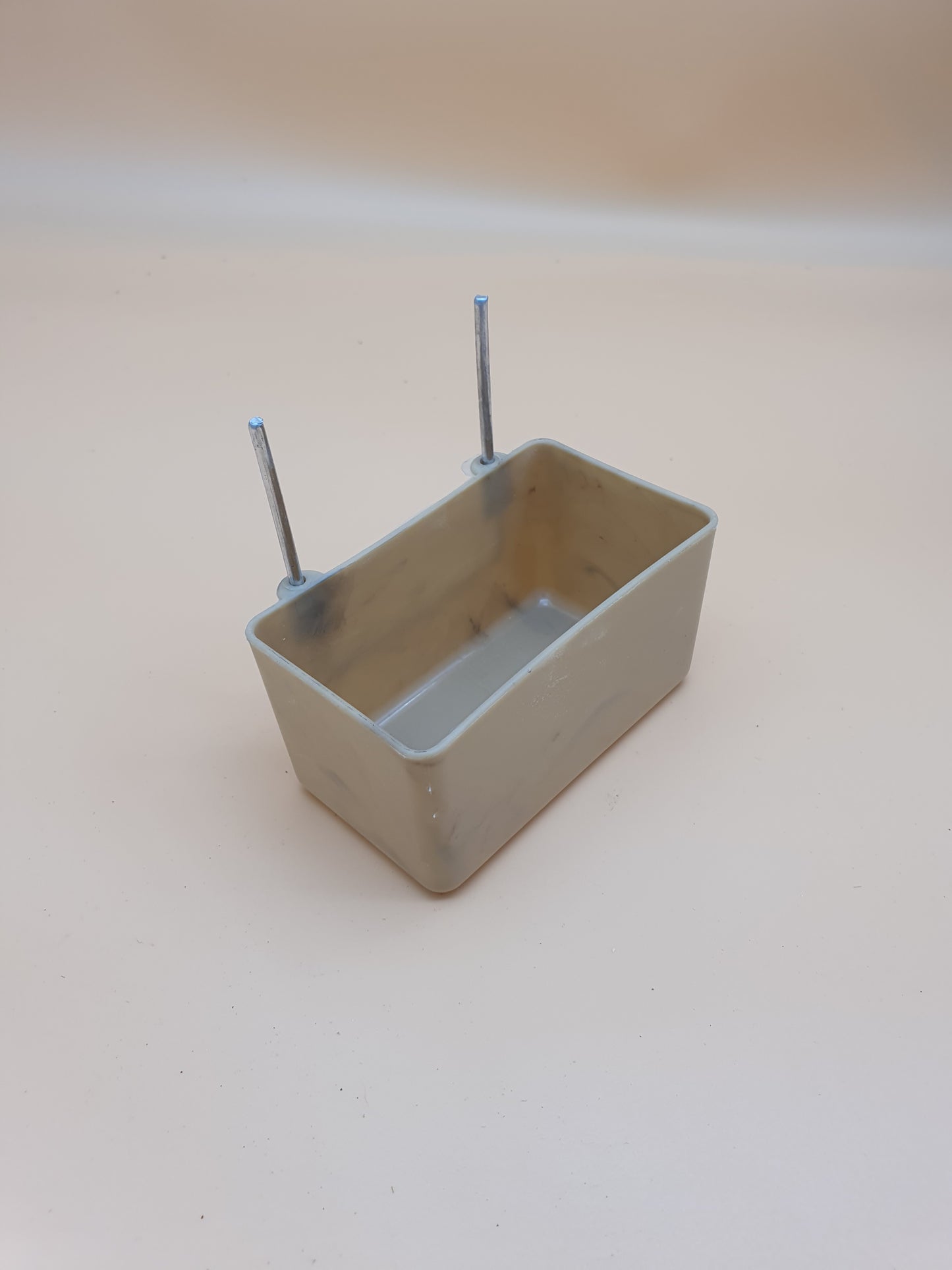 Plastieke eetpot diverse kleuren