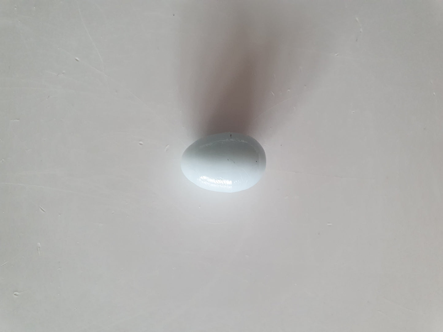 Kunststof nep eieren kanarie 2cm