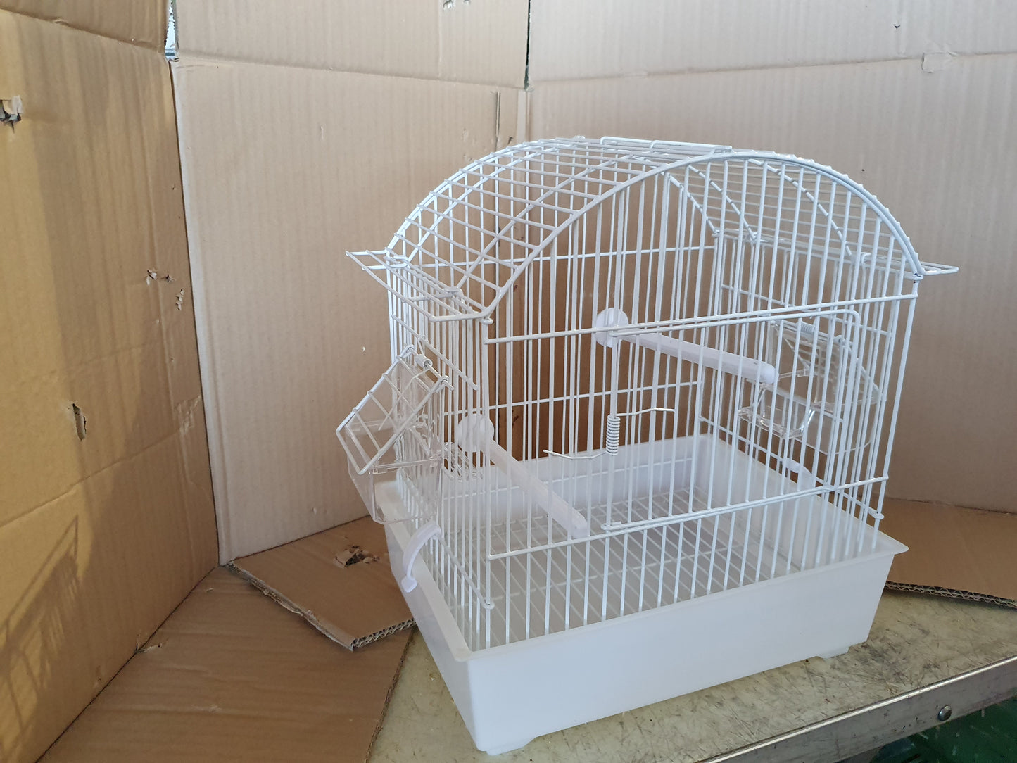 Witte transport kooi 29x20x30