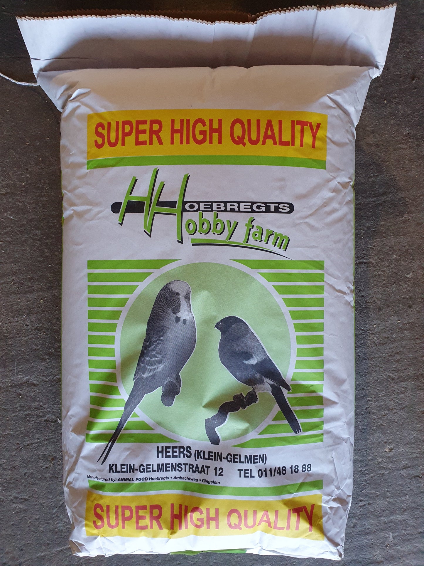 Groen & Goudvink 1kg - Hobbyfarm Hoebregts