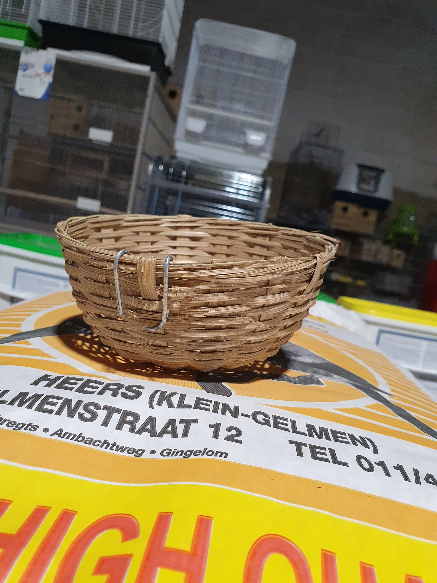 Rieten nest groot ร 12 cm