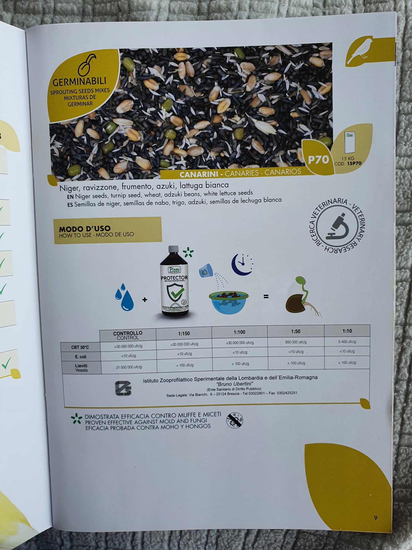 Alta Germinacion ( Kiemzaad ) 1kg - OrniLuck