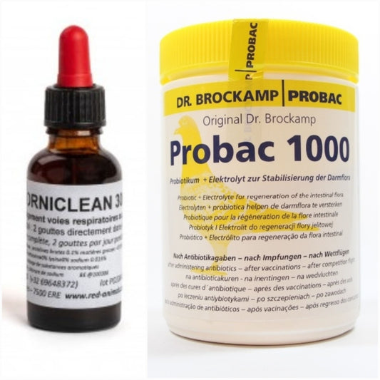 Orniclean 30ml + Probac 1000 ( 500 gram )