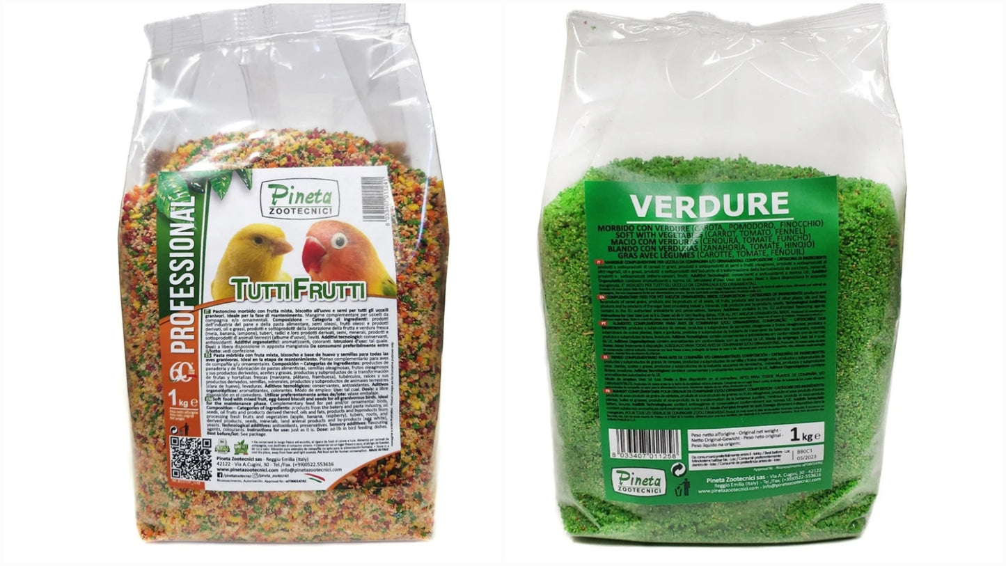 Tutti Frutti 1kg + Verdure Rul Eivoer 1kg