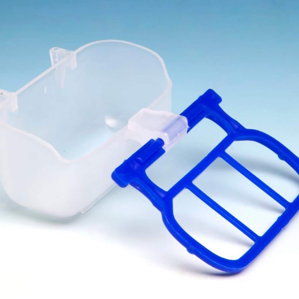 Eetpot met haken plastiek ( Met Luchtgaten ) - Moldes Ave