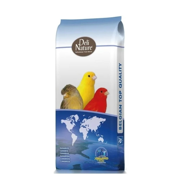 Deli Nature 81 Kanarie Iight Zonder Raapzaad 5kg ( zelf ingepakt )