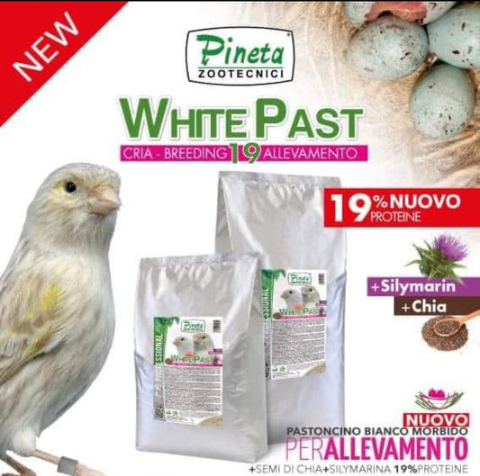 White Past Cria ( + Chia, Silymarina-extract ) 4kg - Pineta Zootecnici