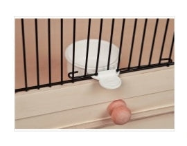 Eivoerbakje met grip wit