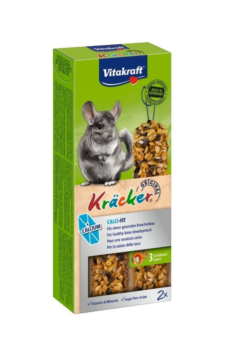 Vitakraft Kräcker chinchilla Calci Fit