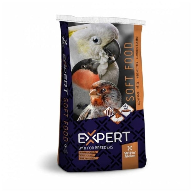 EXPERT Zachtvoer Extra Grof 1kg - Met Fruit & Noten - Witte Molen