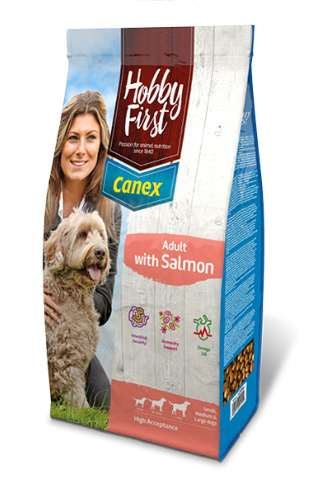 HobbyFirst Canex Adult met Zalm hondenvoer
12kg