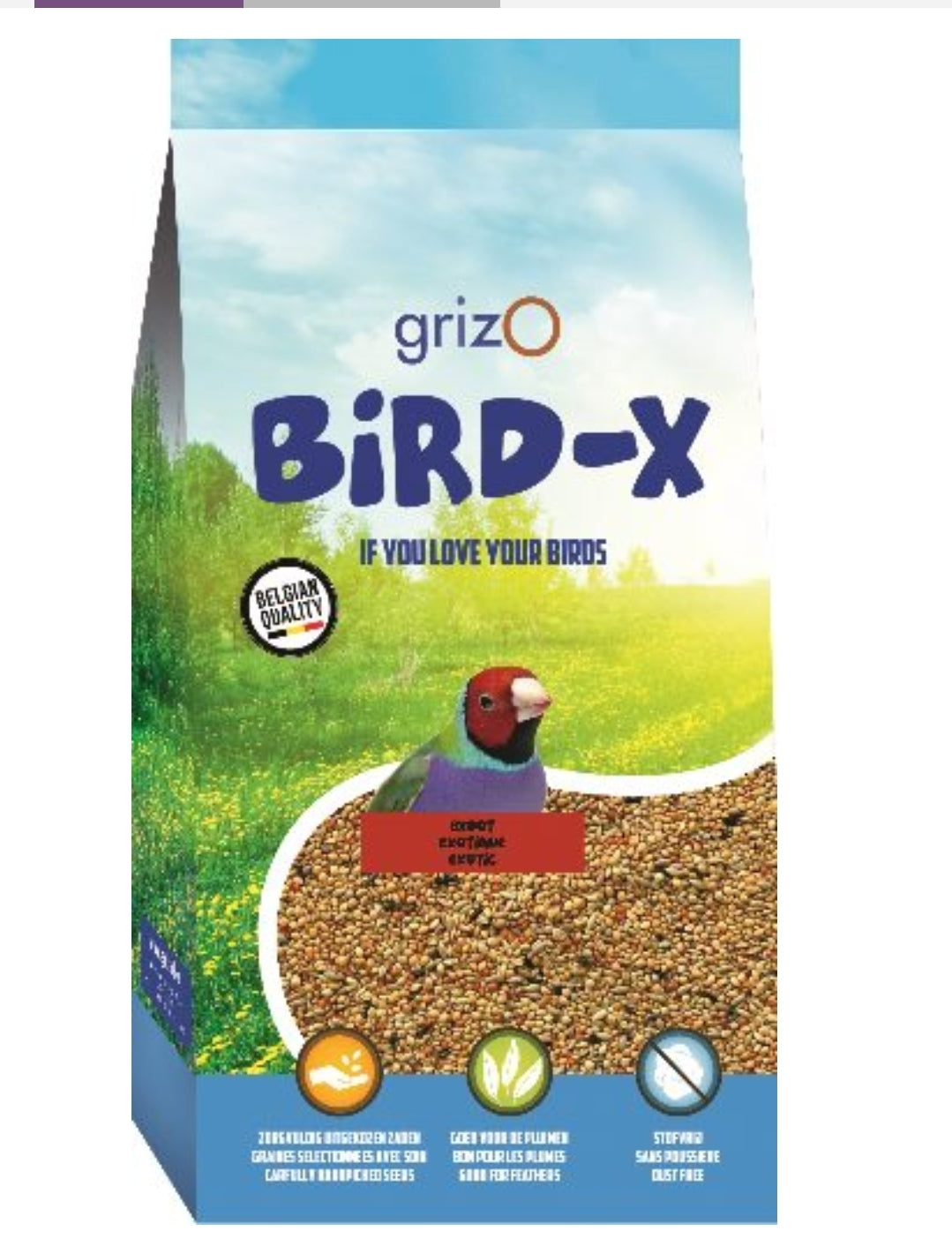 Exotische vogels Bird-X 1kg